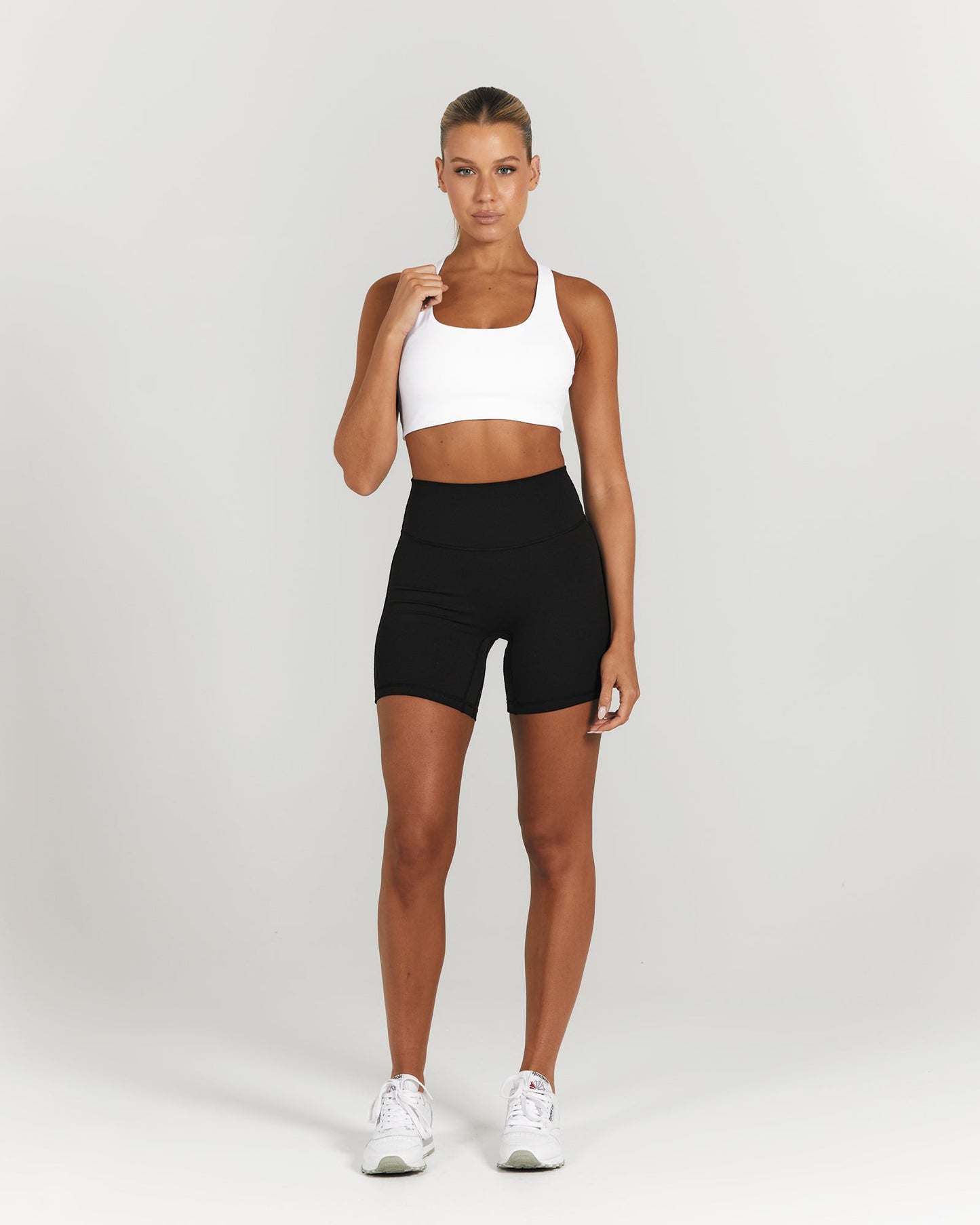 MOTION RACER BACK BRA - WHITE