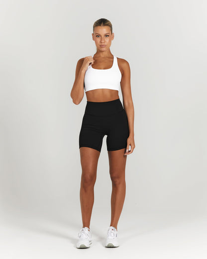 MOTION RACER BACK BRA - WHITE